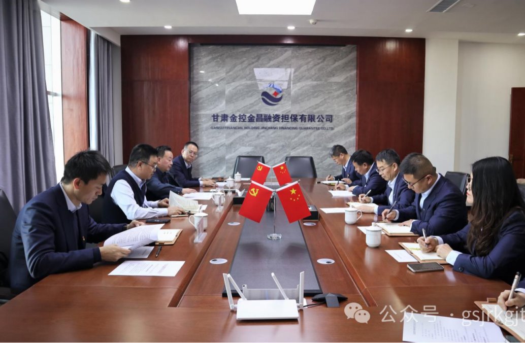 深化調(diào)查研究 推動成果轉(zhuǎn)化——金控金昌擔(dān)保公司、武威擔(dān)保公司召開主題教育調(diào)研成果交流會